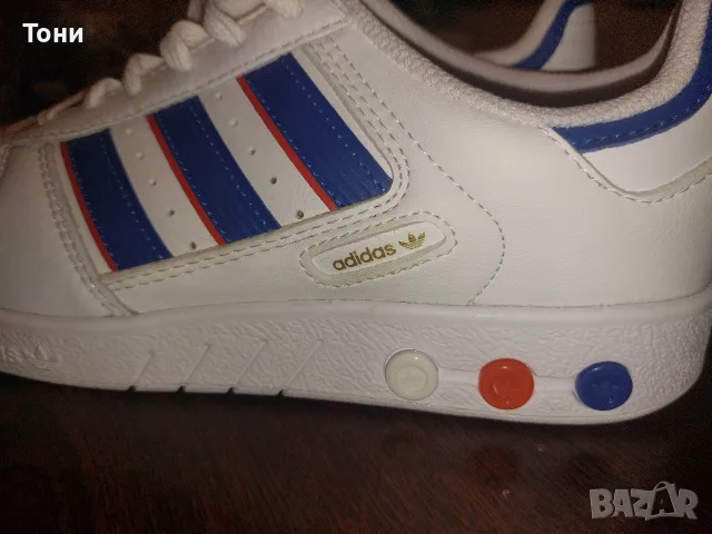 ADIDAS Оригинал Нови Дамски Маратонки от Естествена Кожа с Етикет 40, снимка 7 - Маратонки - 55667796