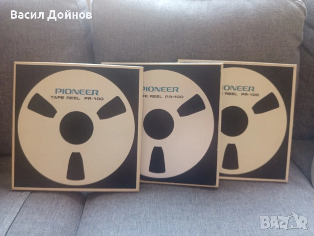 Магнетофонни ролки с лента PIONEER PR100, снимка 2 - Други - 55068315