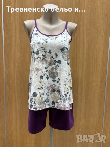 Лятна пижама 100% памук, снимка 2 - Пижами - 53952608