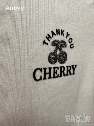 🍒 Дамска тениска “Cherry” – 3 цвята – 13€, снимка 4 - Тениски - 54371897