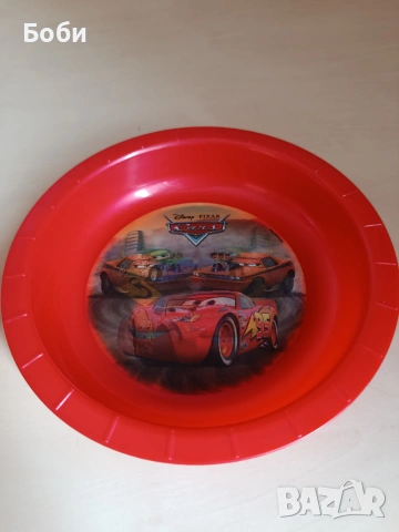  3D пластмасова чиния Cars, снимка 3 - Други - 55176028