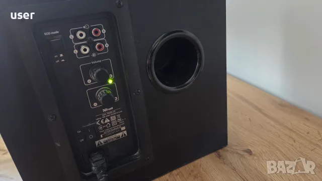 Тонколони Gaming Trust GXT 628 2.1 Аудио система 2+1 60W, снимка 2 - Аудиосистеми - 55693020