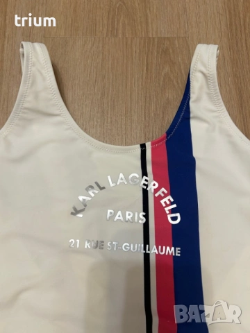 Детски бански Karl Lagerfeld, 16г., 162 см. , снимка 2 - Детско бельо и бански  - 54949986