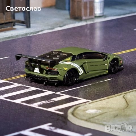 Hot Wheels Elite 64 LBWK Lamborghini Aventador LP 700-4, снимка 3 - Колекции - 54812571