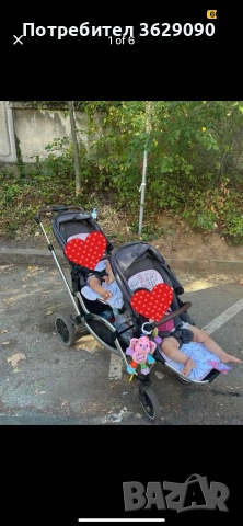 Количка за близнаци ABC design diamond edition + кошници за кола