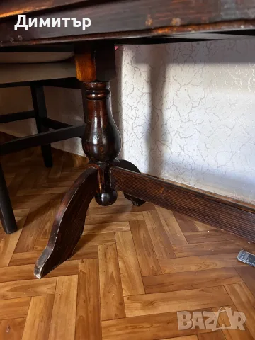 Комплект две единични легла, маса и ракла от чам, снимка 7 - Спални и легла - 55608831