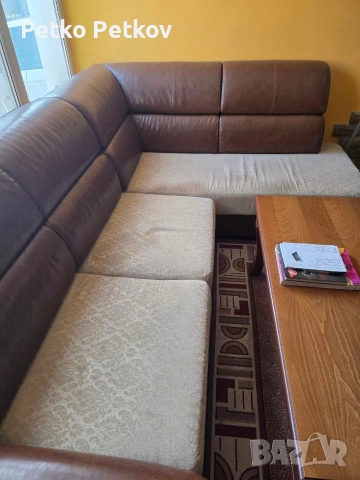 Голям ъглов диван 200×270 см – удобен, стабилен и стилен, снимка 3 - Дивани и мека мебел - 54182071