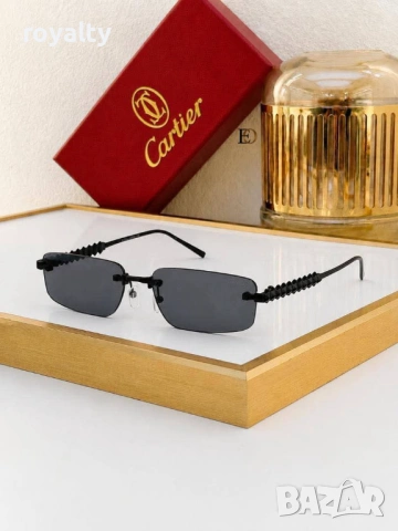 Cartier Нови Дамски Слънчеви Очила с Кутия Различни Цветове , снимка 2 - Слънчеви и диоптрични очила - 54621296