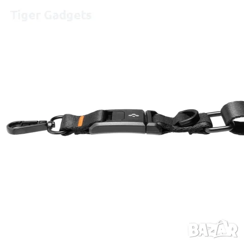Универсална връзка за телефон Spigen DA30M Crossbody 2 в 1, Черна, снимка 3 - Калъфи, кейсове - 55577803