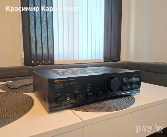 стерео усилвател Onkyo A 8430, снимка 2 - Ресийвъри, усилватели, смесителни пултове - 55156850