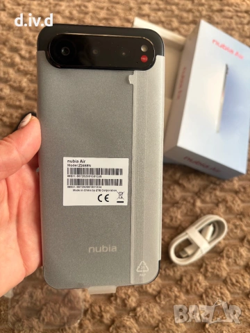 Телефон Nubia Air 256GB, снимка 4 - ZTE - 54993362