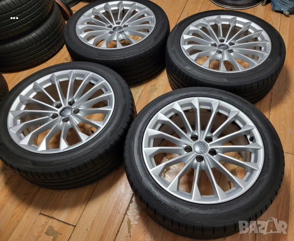 Audi 19" 5x112 оригинални джанти Ауди, снимка 3 - Гуми и джанти - 54042470