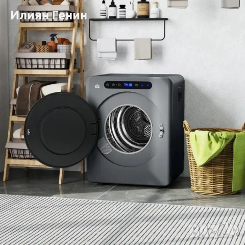Сушилня за дрехи HOMCOM, 6 програми, снимка 7 - Сушилни - 54529893