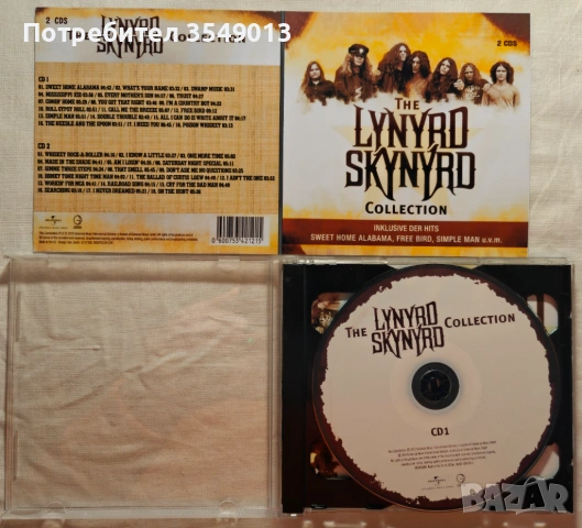 CD / ЦД компакт диск - Lynyrd Skynyrd - The Lynyrd Skynyrd Collection - 2013 [2 CD], снимка 2 - CD дискове - 54429923
