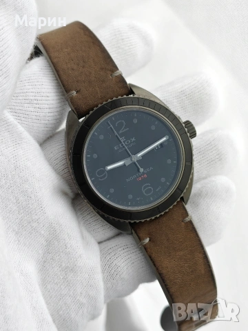 Бартер Edox North Sea 1978 Automatic , снимка 9 - Мъжки - 54577013