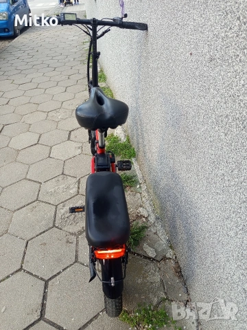 20 цола електрически алуминиев велосипед с 7 скорости усилени ляти капли амортисьори предни дискови , снимка 18 - Велосипеди - 53976594