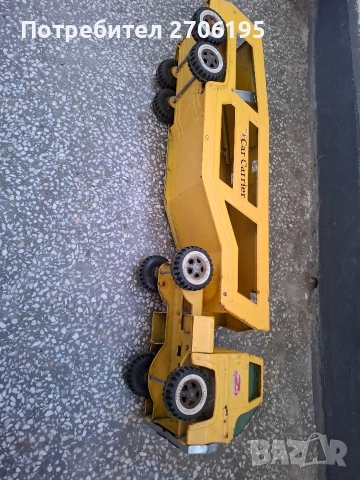 Винтидж метално камионче Тонка , снимка 8 - Колекции - 54331673