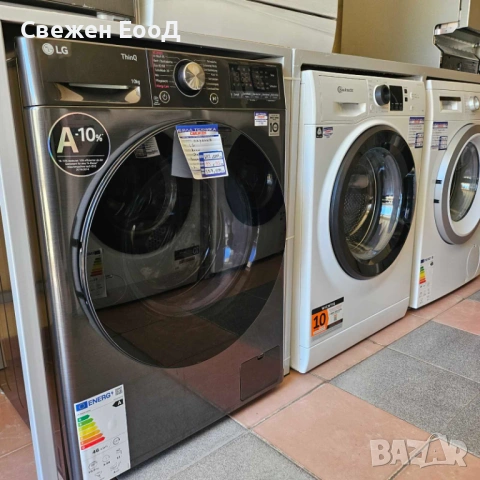 пералня LG - 10кг./черна/, снимка 9 - Перални - 54212450