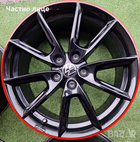 Продавам 4бр 18-ки джанти за Фолксваген Артеон,Пасат, Тигуан, Шаран, Голф , снимка 5 - Гуми и джанти - 54885942