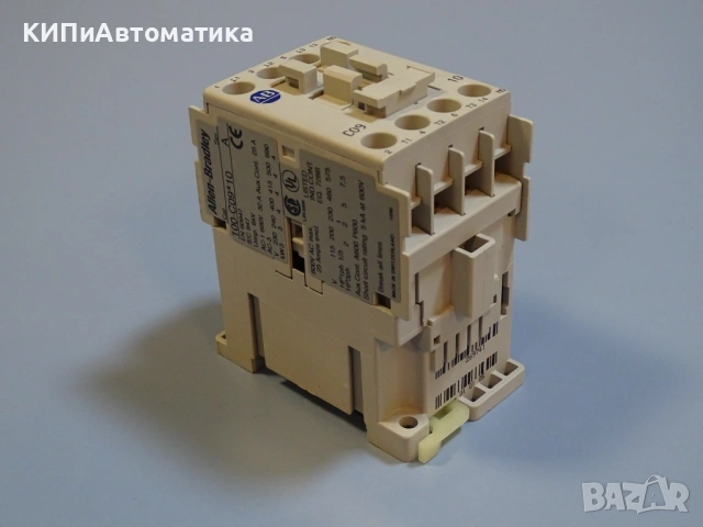 контактор Allen-Bradley 100-C09*10 24V 50Hz 25A Contactor, снимка 2 - Резервни части за машини - 54525450