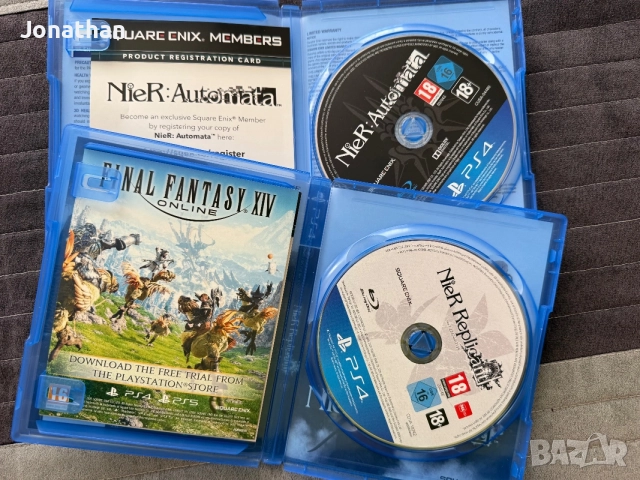 Nier Replicant & Nier Automata PS4, снимка 3 - PlayStation конзоли - 55595997
