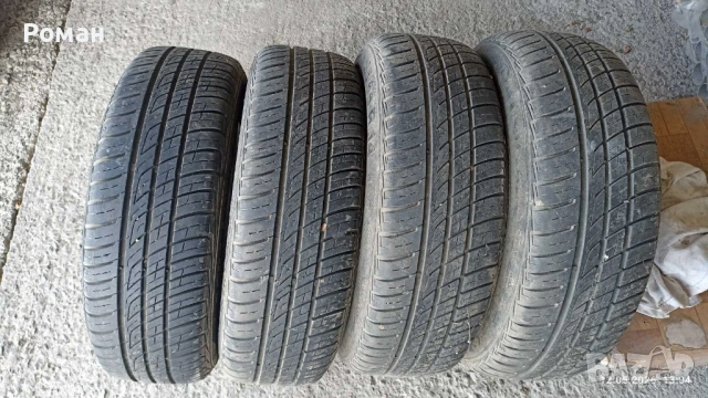 Джанти за WV R14 4х100 с летни гуми 185х65х14 DOT 0917 - 80€, снимка 5 - Гуми и джанти - 54540884
