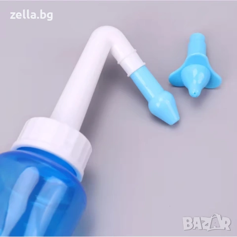 Назален иригатор WaterPulse NETI POT 300 мл ABS – за почистване на синуси, при алергичен ринит 10093, снимка 17 - Други стоки за дома - 54657065