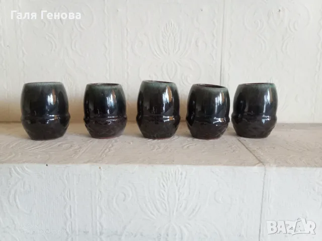 Керамични чаши за ракия 
