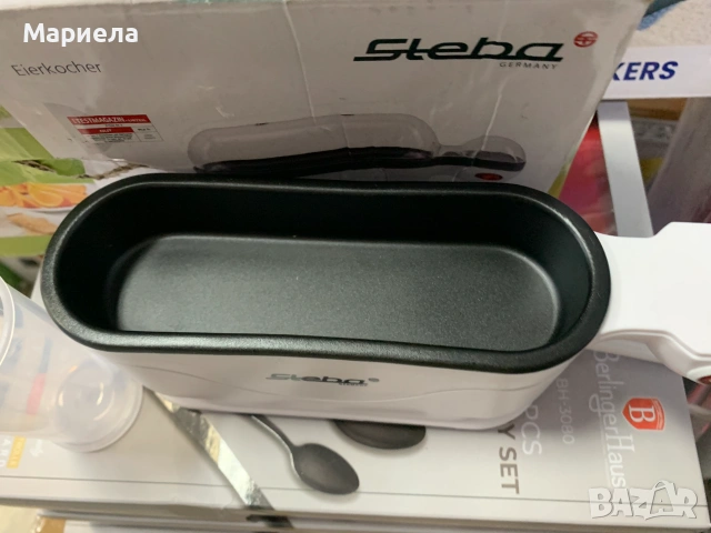 Steba EK 4 яйцеварка за 3 яйца, снимка 6 - Уреди за готвене на пара - 55263516