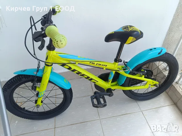 Продавам детски велосипед Drag Alpha 16" (алуминиева рамка, Kid Fit дизайн).