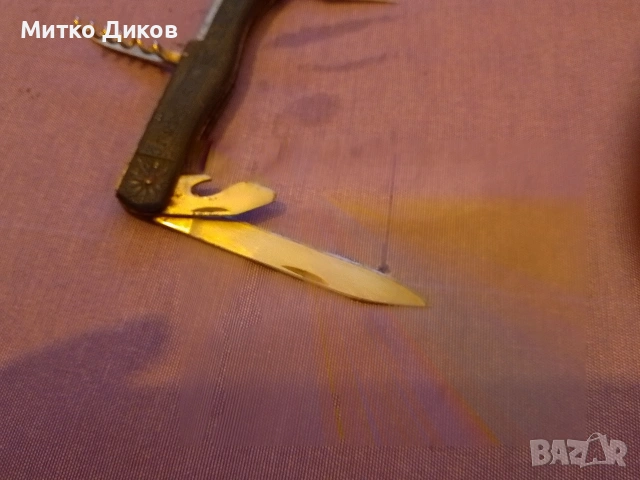 Старо ножче СССР от соца 6 части второ подарък, снимка 13 - Ножове - 30699085