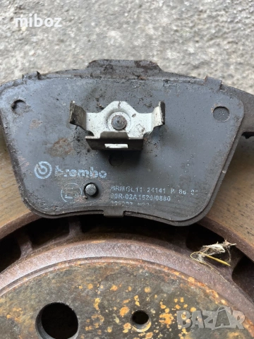 Предни дискове и накладки brembo Волво Volvo XC90 2010, снимка 2 - Части - 54885809