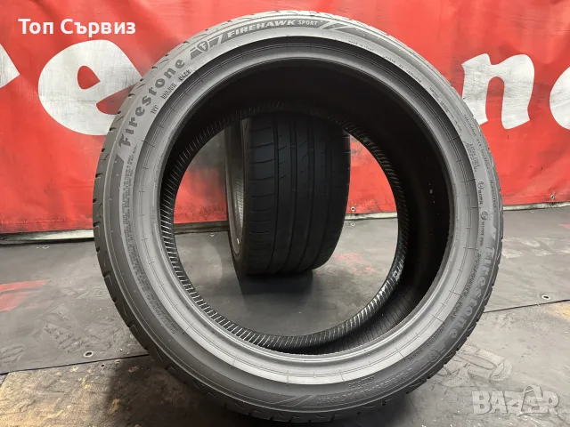 255 40 19, Летни гуми, Firestone FireHawkSport, 2 броя, снимка 5 - Гуми и джанти - 55656655