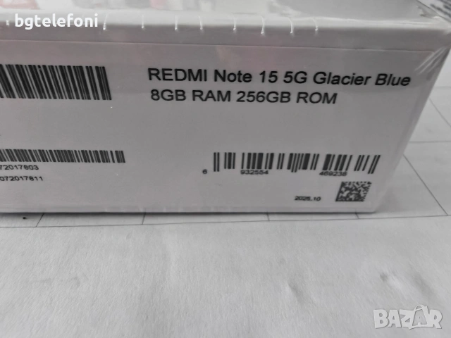 Xiaomi Redmi Note 15 5G 8/256 ,запечатани,2 години гаранция от А1, снимка 6 - Xiaomi - 54683100