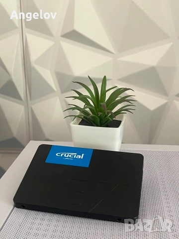 SSD Crucial BX500 480GB – 2.5" SATA III – Отлично състояние (97% здраве)