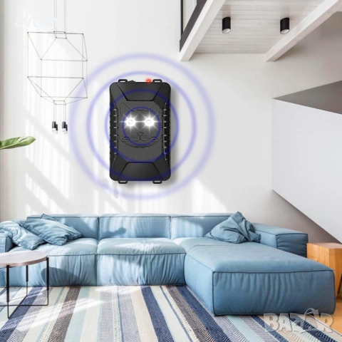 ПРОТИВ ГРИЗАЧИ! Ултразвуково устройство със сензор за вибрации и променливи честоти 15-36 kHz