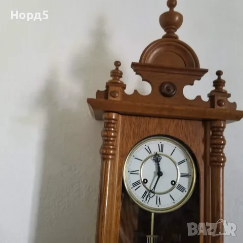 Стенен германски часовник , снимка 7 - Антикварни и старинни предмети - 55667244