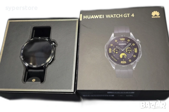 Смарт часовник SS001191 Watch GT 4 46mm, 1.43" кръгъл AMOLED дисплей - Втора употреба
