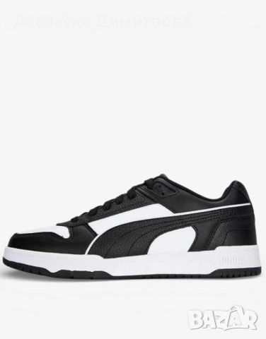 PUMA Rebond Game Low Shoes Black/White, снимка 3 - Маратонки - 54369381