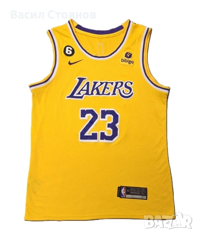 Лос Анжелис Лейкърс / LA Lakers NBA Lebron James #23 Nike Jersey - Размер М