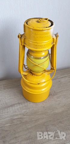 Фенер Feuerhand Storm 276 Baby Special жълт, снимка 4 - Антикварни и старинни предмети - 54326055