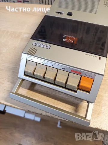 Касетофон "SONY"TCM-737, снимка 2 - Радиокасетофони, транзистори - 55659354