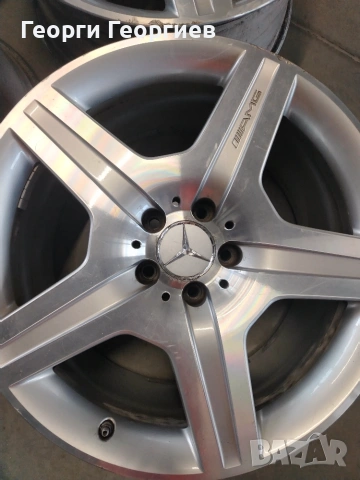 4бр.алуминиева джанта 19цола за Mercedes оригинално AMG 5x112, снимка 2 - Гуми и джанти - 55248793