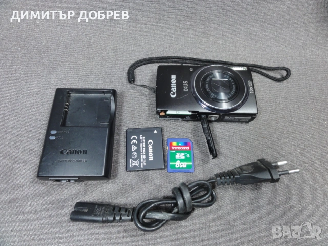 ЦИФРОВ ФОТОАПАРАТ CANON IXUS 155 (PC2054) 20MP CCD DIGITAL CAMERA Y2K, снимка 13 - Фотоапарати - 54668716
