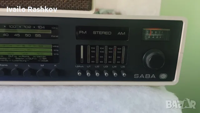 усилвател с тонколони saba, снимка 2 - Ресийвъри, усилватели, смесителни пултове - 55516259