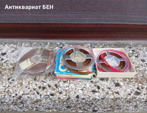 3 ВИНТИДЖ МАГНИТНИ ЛЕНТИ ЗА РОЛКОВ МАГНЕТОФОН, снимка 5 - Антикварни и старинни предмети - 55418021