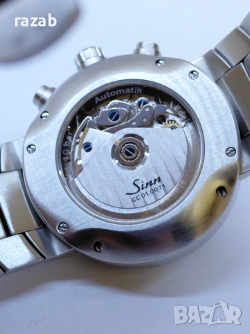 Sinn Chronograph-Eta7750 Audi Disign , снимка 3 - Мъжки - 54045349