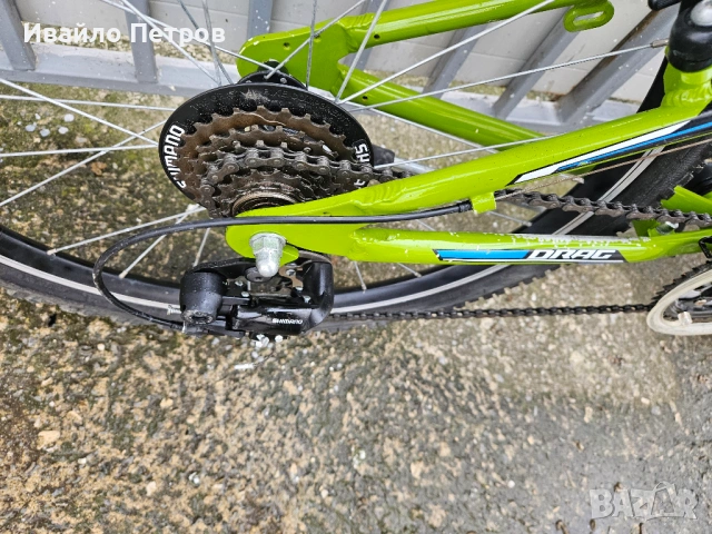 Алуминиев велосипед 24 цола DRAG-шест месеца гаранция, снимка 5 - Велосипеди - 53956346
