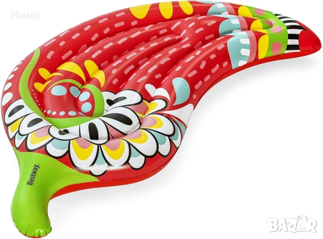 Надуваем плажен дюшек Bestway Flirty Fiesta Pepper с дизайн на люта чушка 🌶, снимка 4 - Водни спортове - 54541154