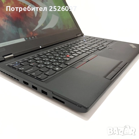Lenovo ThinkPad P53/32GB DDR4/i7-9850H/NVIDIA T1000/Workstation, снимка 4 - Лаптопи за работа - 55241322